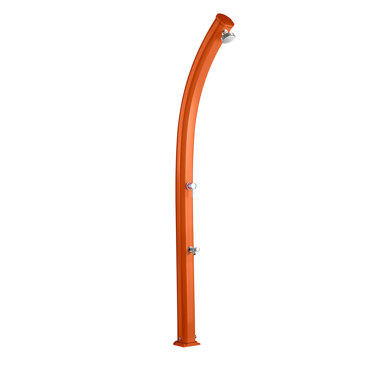 Doccia Solare in Alluminio 23Lt con lavapiedi Arkema Design JOLLY A520