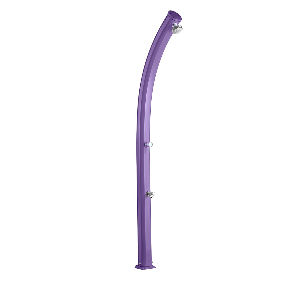 Doccia Solare in Alluminio 23Lt con lavapiedi Arkema Design JOLLY A520