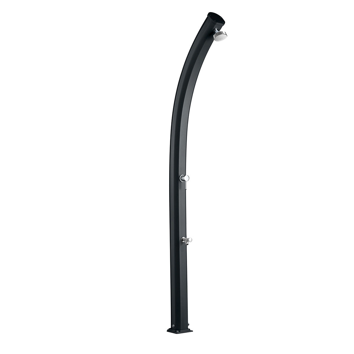 Doccia Solare in Alluminio 23Lt con lavapiedi Arkema Design JOLLY A520