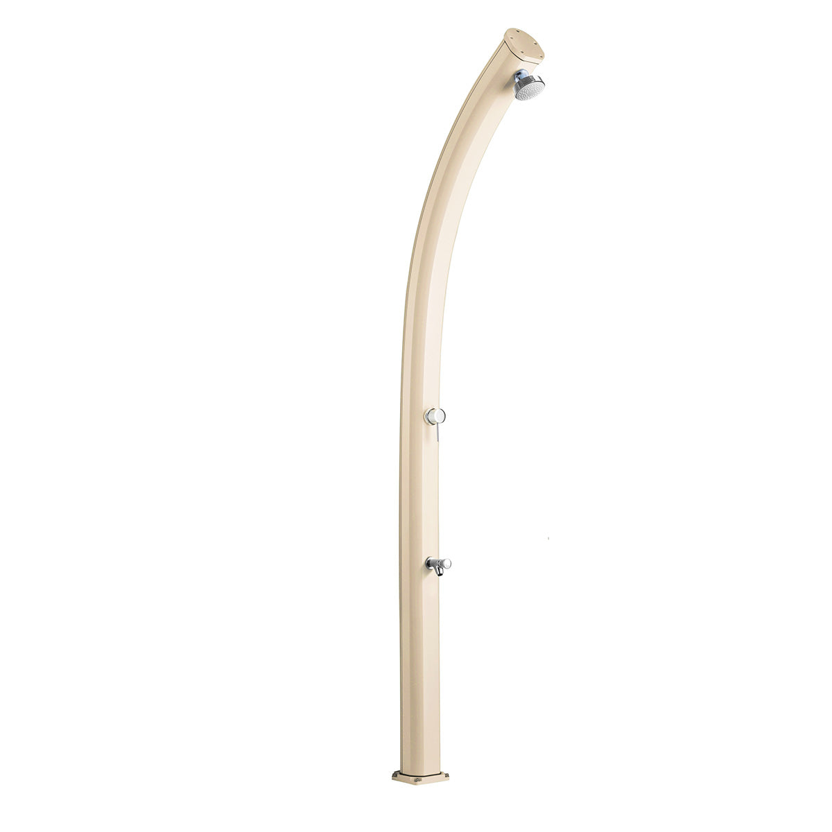Doccia Solare in Alluminio 23Lt con lavapiedi Arkema Design JOLLY A520