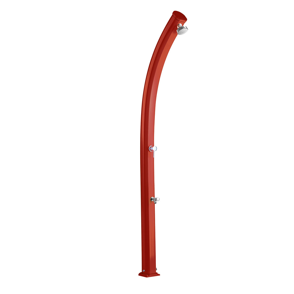 Doccia Solare in Alluminio 23Lt con lavapiedi Arkema Design JOLLY A520