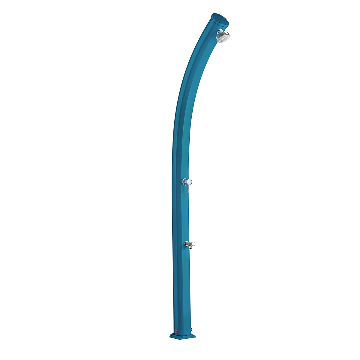Doccia Solare in Alluminio 23Lt con lavapiedi Arkema Design JOLLY A520