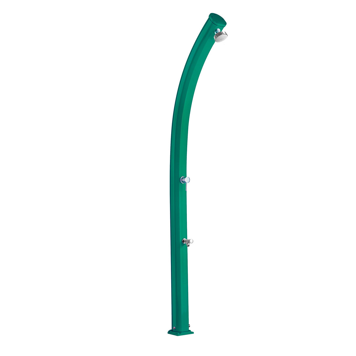 Doccia Solare in Alluminio 23Lt con lavapiedi Arkema Design JOLLY A520