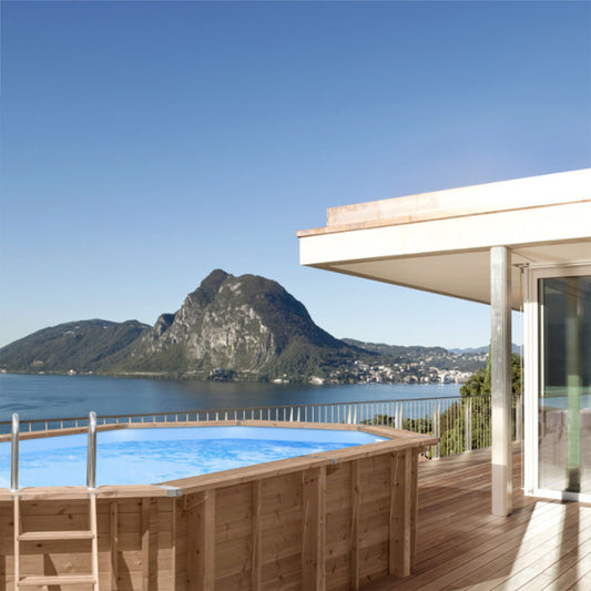 Piscina Fuori Terra in Legno Bali Ovale 2024