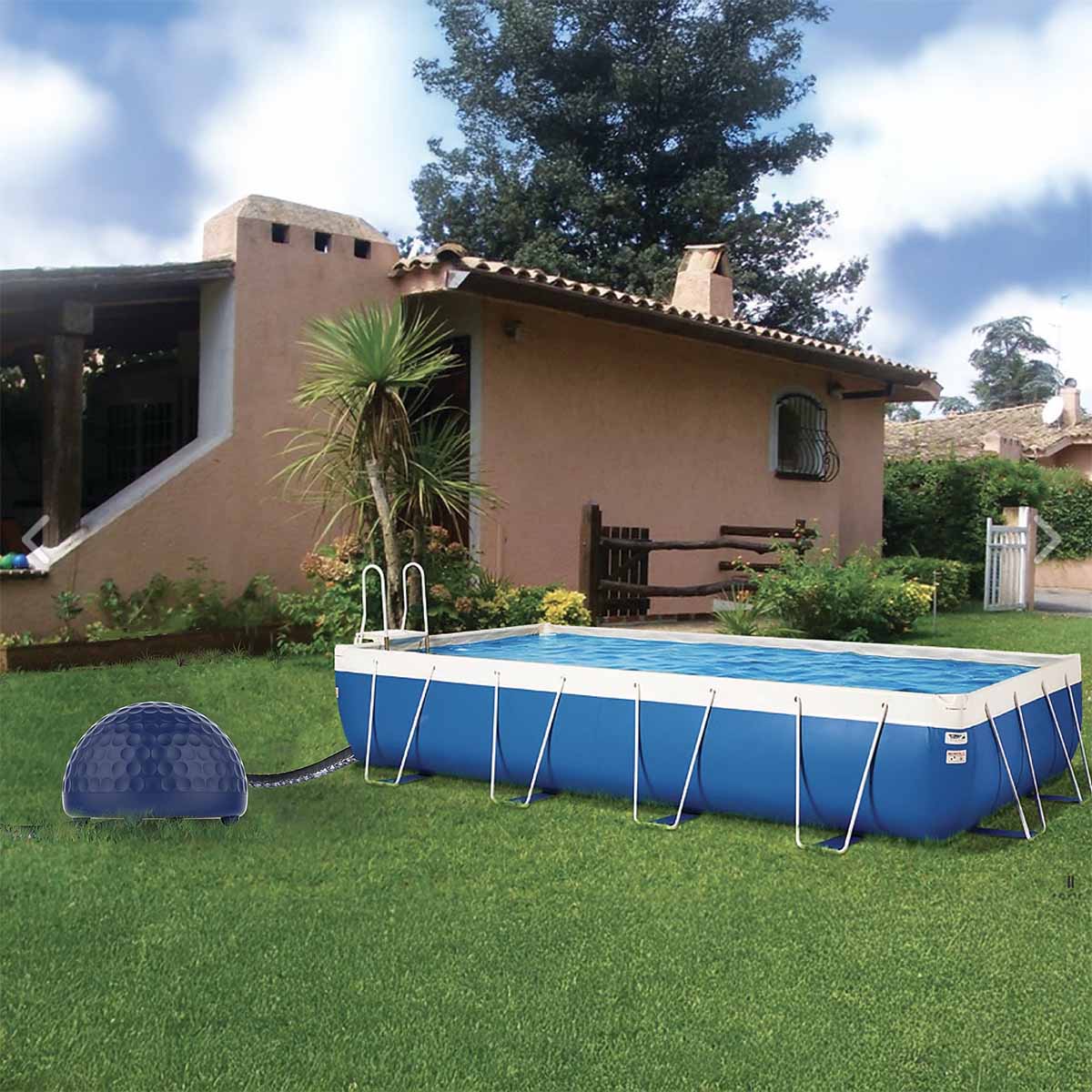 Collettore solare 40 Lt per piscine fuori terra Arkema Design SUN KEPT SK100