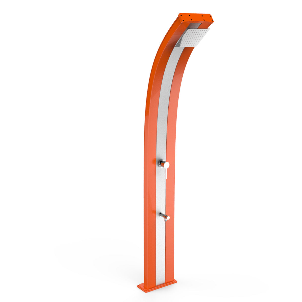 Doccia Solare in Alluminio 30 Lt con lavapiedi temporizzato Arkema Design DADA D320 - Vari colori disponibili