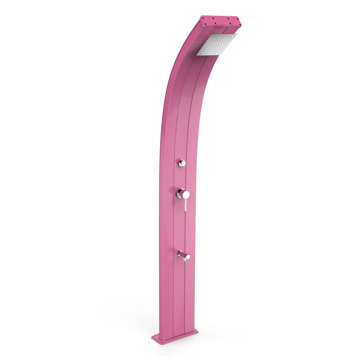Doccia Solare in Alluminio 30 Lt con temporizzatore e lavapiedi temporizzato Arkema Design DADA D330