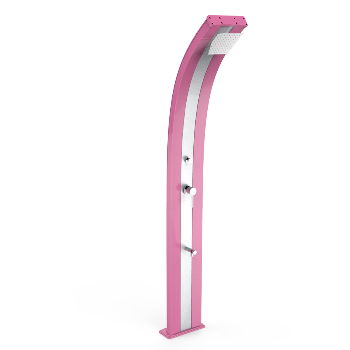 Doccia Solare in Alluminio 30 Lt con temporizzatore e lavapiedi temporizzato Arkema Design DADA D330 - Vari colori disponibili