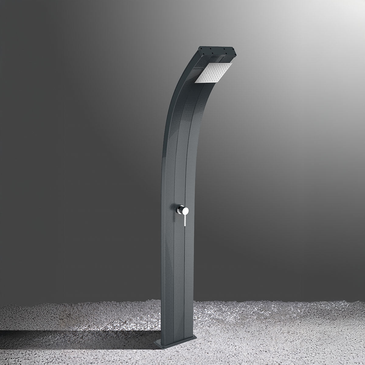 Doccia Solare in Alluminio 30 Lt Arkema Design DADA D300