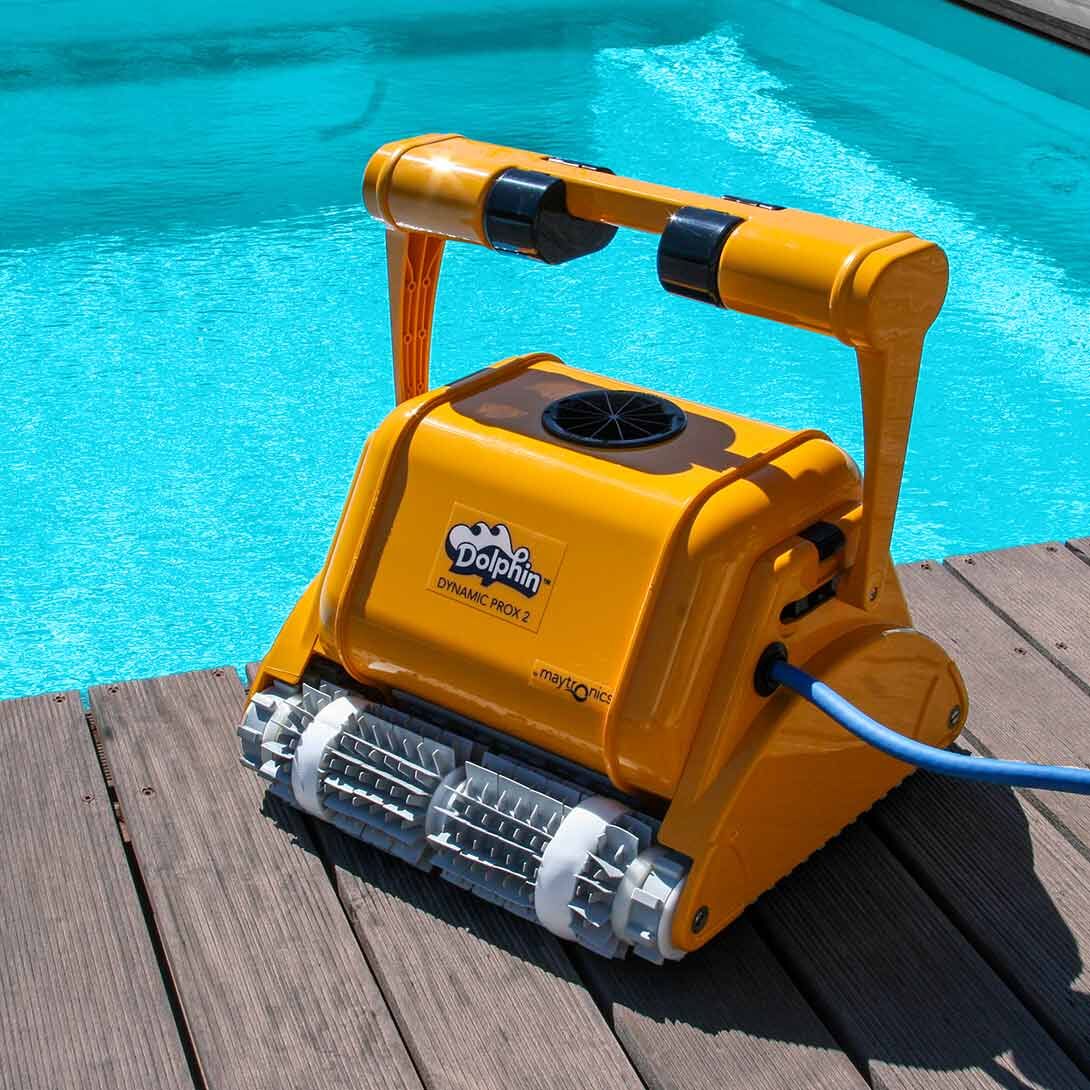 Robot Pulitore Professionale Dolphin PRO X2 per Piscine Interrate di Strutture Ricettive
