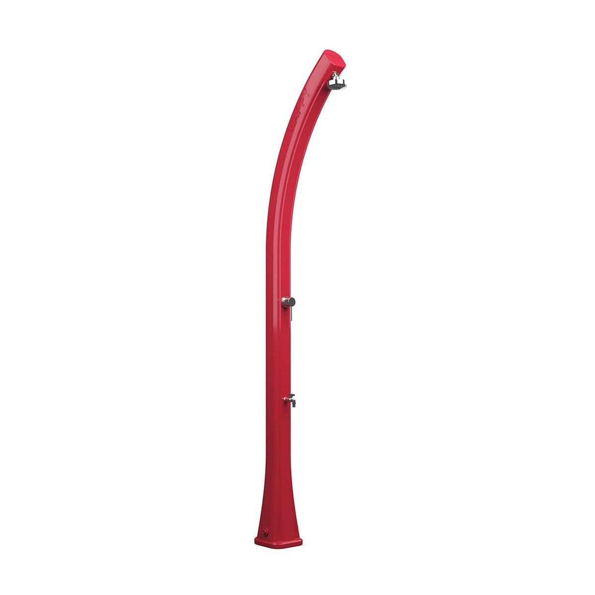 Doccia Solare in Resina 23Lt con rubinetto lavapiedi Arkema Design HAPPY H120