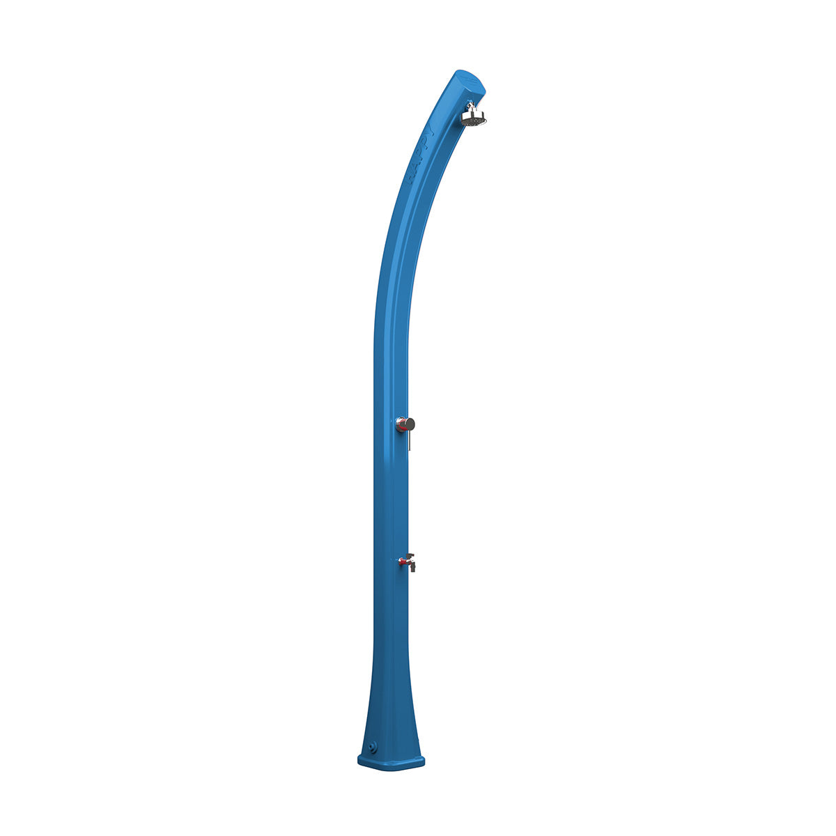 Doccia Solare in Resina 23Lt con rubinetto lavapiedi Arkema Design HAPPY H120