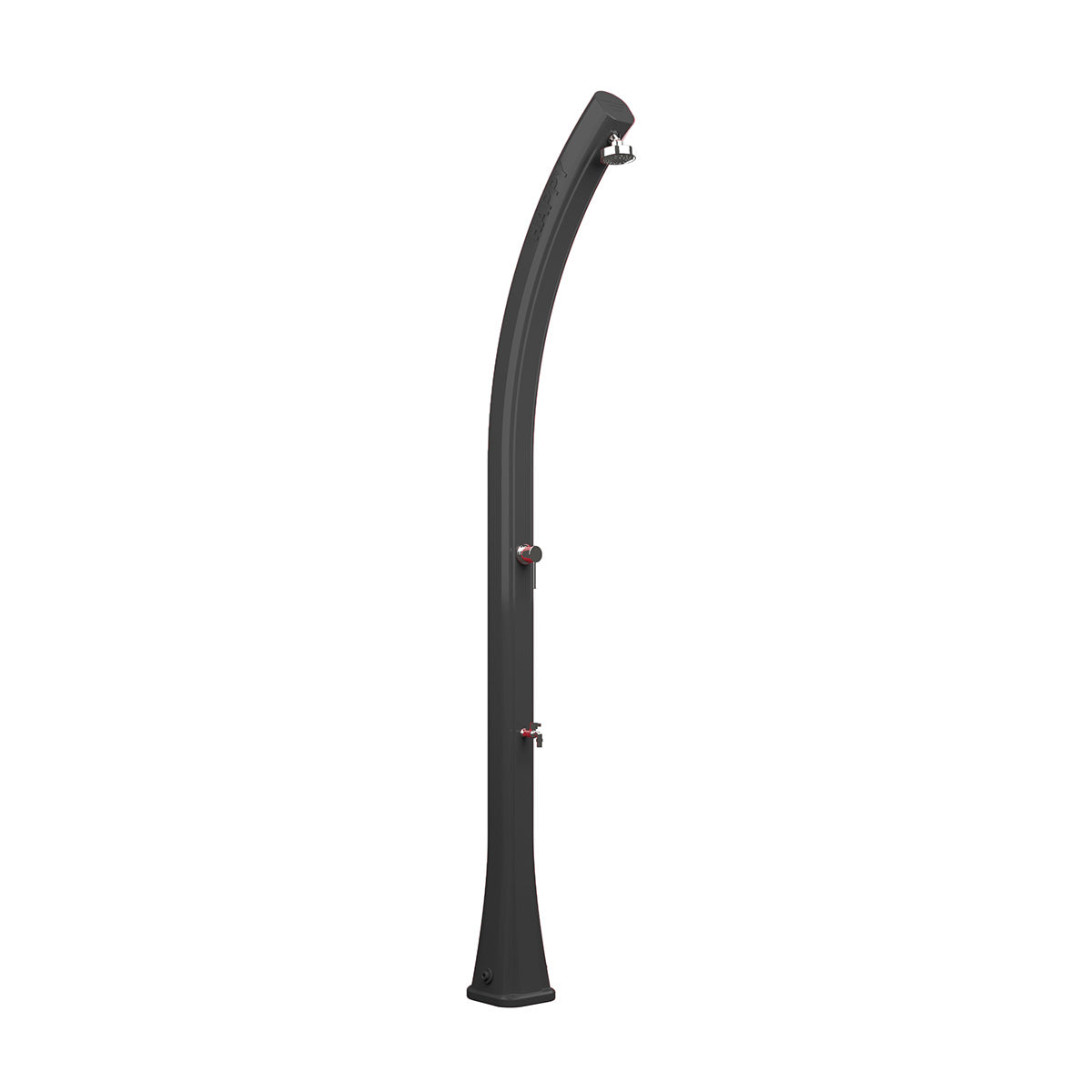 Doccia Solare in Resina 23Lt con rubinetto lavapiedi Arkema Design HAPPY H120