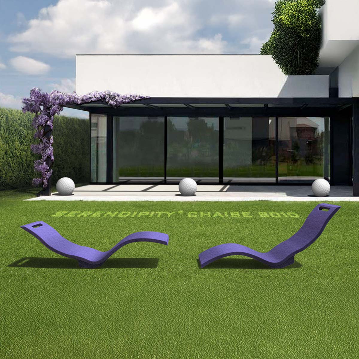 Lettino prendisole Chaise Longue Arkema Design SERENDIPITY S010