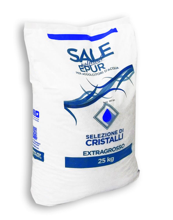 Sale in cristalli per addolcimento