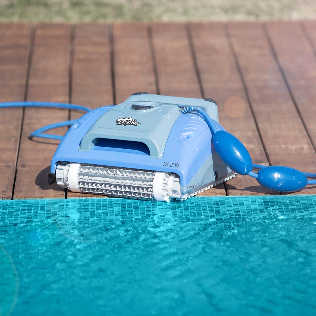 Robot Pulitore Dolphin M200 per Piscina Fuori Terra Residenziale
