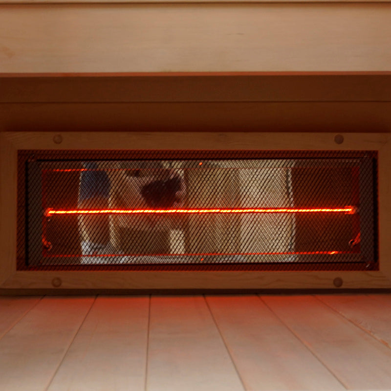 Sauna ad Infrarossi Rubino Angolare riscaldatore