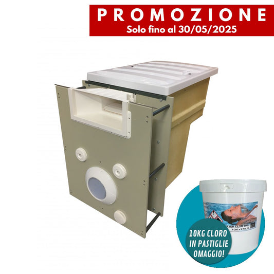 Muro Filtrante Sfioratore per Piscine Filtrinov GS14/M