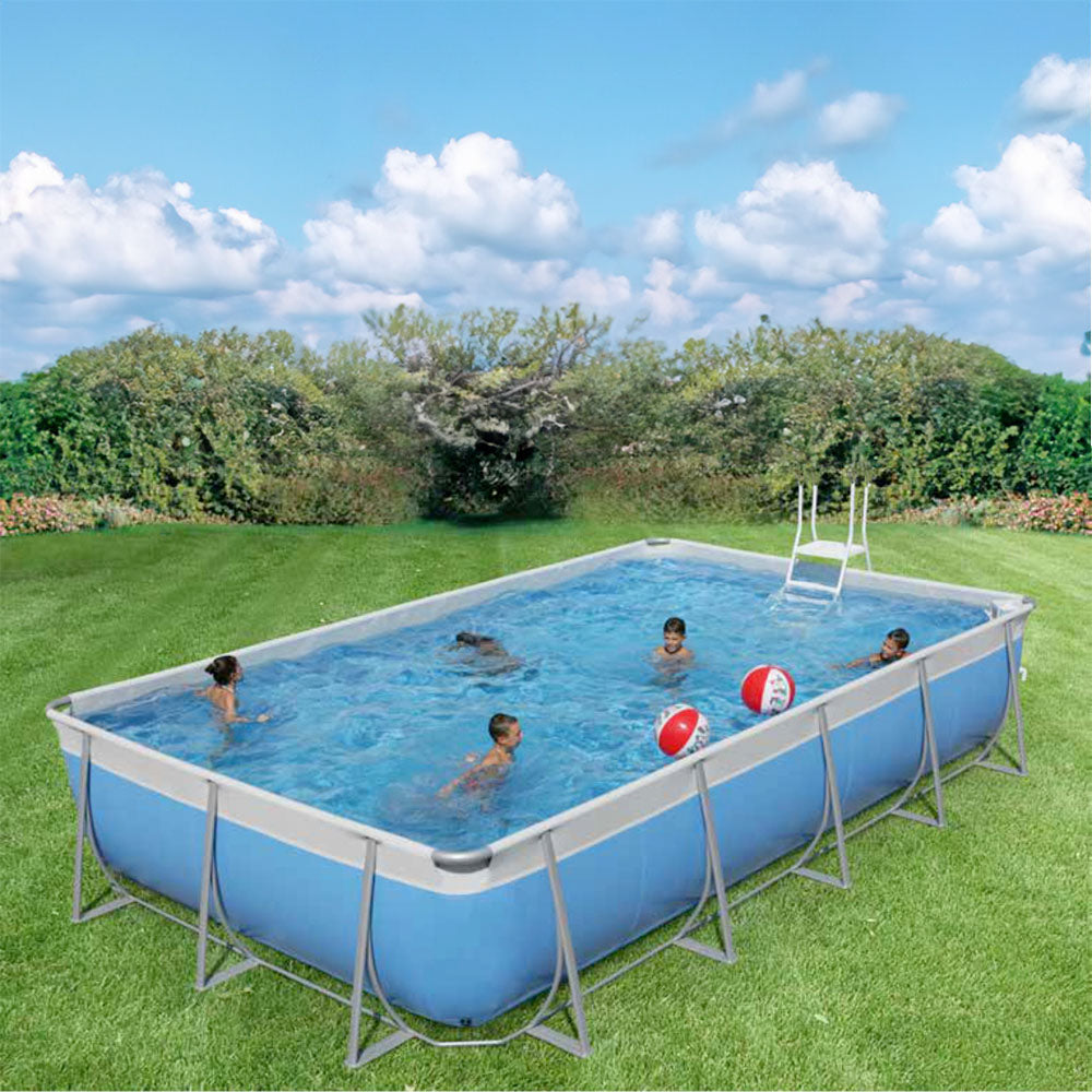 Piscina Fuori Terra Morbida in PVC SUN Rettangolare