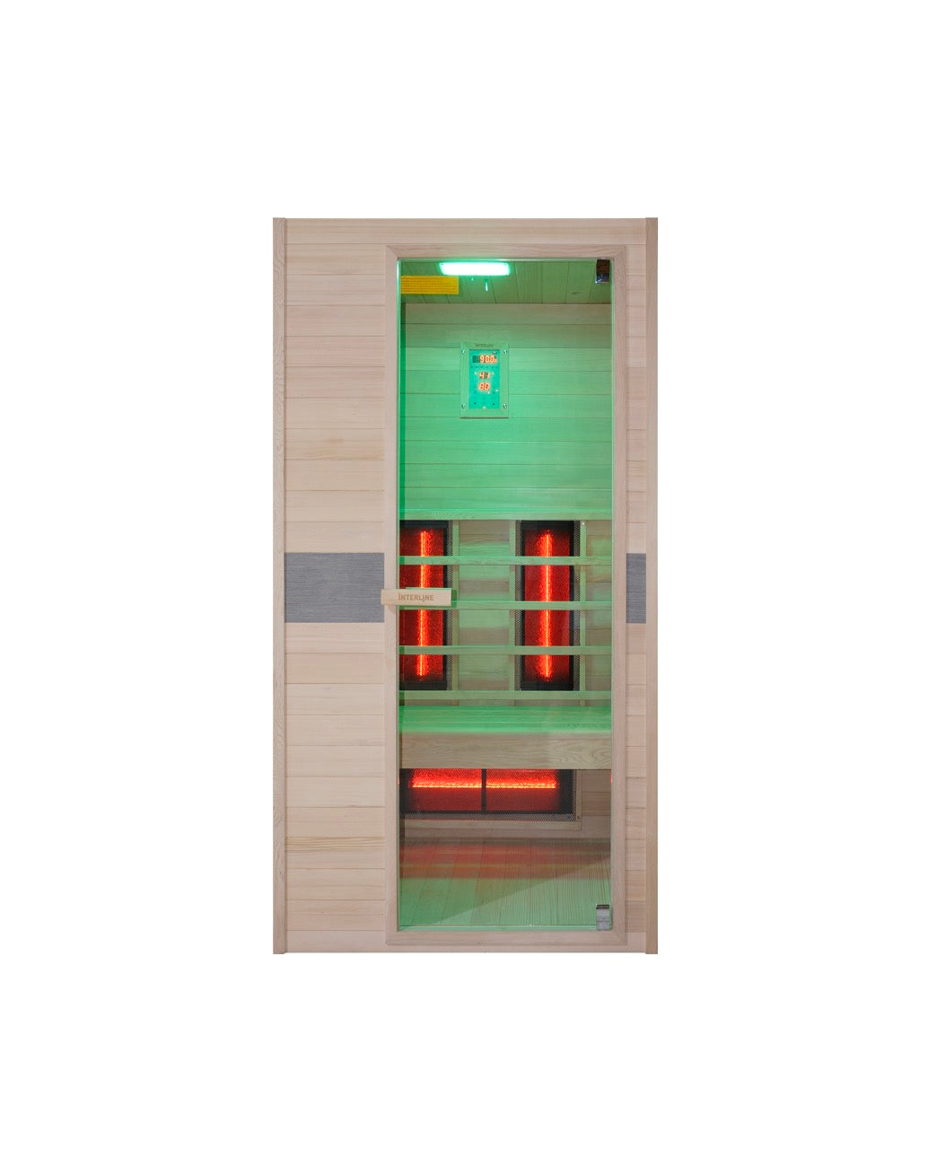 Sauna ad Infrarossi Giada Singola led verde