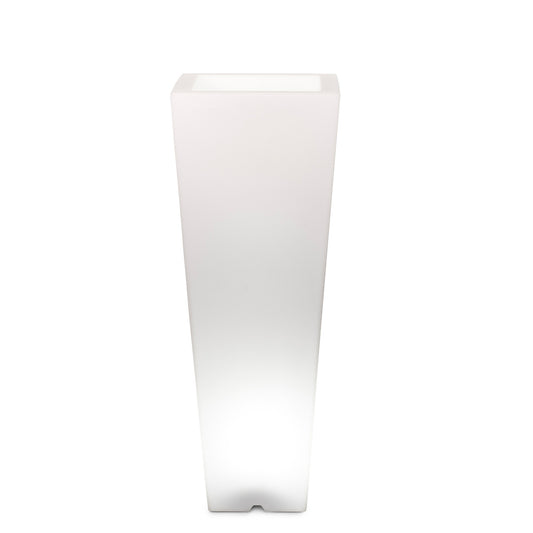 Vaso luminoso solare con telecomando Arkema Design Quadro102 SL